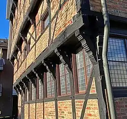 Zierknaggen an der Alten Post, Drensteinfurt, erbaut 1647