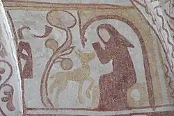 Nördliche Chorwestwand, Heiliger