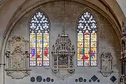 Epitaphe im nördlichen Seitenschiff