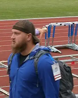 Māris Urtāns – 18,40 m und damit ausgeschieden