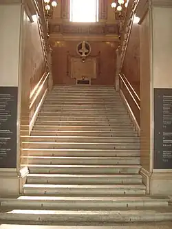 Treppe wie im Oberen Belvedere
