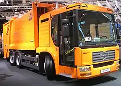 TGA „Low entry“ mit Kommunal­fahrgestell