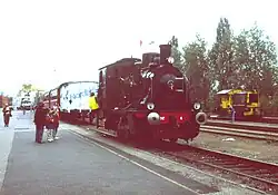 Lokomotive 4 vom Museum Buurtspoorweg, die ehemalige Delmenhorst-Harpstedter Eisenbahn GmbH (DHE) 353