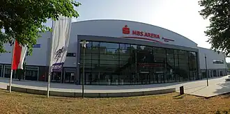 Der Eingangsbereich der MBS Arena Potsdam