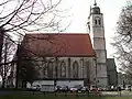 Blick von Norden auf die Johanniskirche
