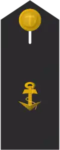 Schulterklappe eines Matrosen (10er Verwendungsreihen)