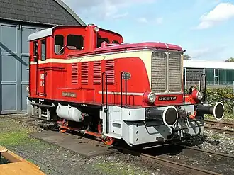 Lokomotive aus der Bauserie (Museumsbahn Hamm)