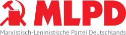 Logo der Marxistisch-Leninistischen Partei Deutschlands, mit Buch