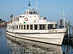 Die Säntis im Heimathafen Romanshorn (2021)