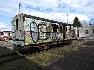 M 130.104, abgestellt im Depot Pardubice (2018)