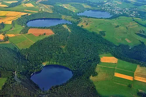 Gemündener, Weinfelder und Schalkenmehrener Maar