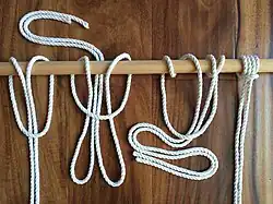 Ankerstich mit zusätzlichen Windungen