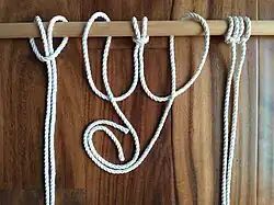 Ankerstich mit halben Schlägen links und rechts