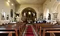 Innenraum der römisch-katholischen Kirche Szentháromság