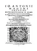 De astrologica ratione, 1607
