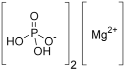 Strukturformel von Magnesiumdihydrogenphosphat