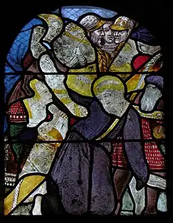 Jesus trägt das Kreuz