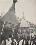 Zusammentreffen von ägyptischem und syrischen Mahmal in ʿArafāt, 1904