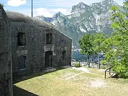 Mittelbatterie – Kehlseite