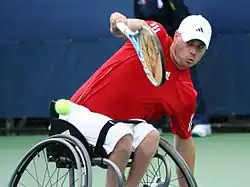 Maikel Scheffers bei den US Open 2010