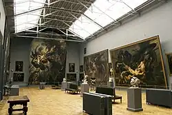 Saal im Wiertz-Museum