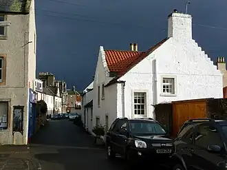 Straßenzug in Limekilns