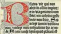 Mainzer Psalter; Fraktur, Gedruckt von Peter Fust in Mainz, 1457