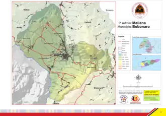 Verwaltungsgliederung von Maliana