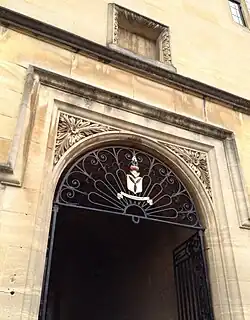 Wappen an der Bodleian Library, Oxford