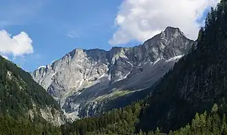 Säuleck aus dem Seebachtal (von Nordwest)