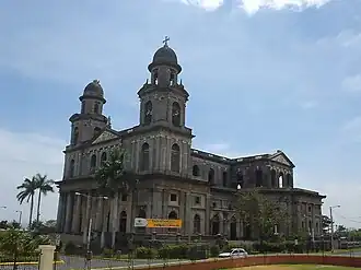 Alte Kathedrale Santiago in Managua