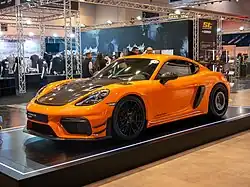 718 GT4 RS mit MR-Paket (Frontansicht)