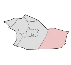 Lage von Buurse in der Gemeinde Haaksbergen