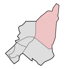 Lage von Bleiswijk in der Gemeinde Lansingerland