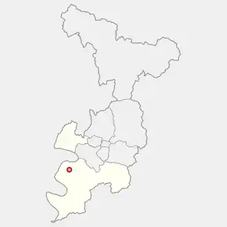 Lage von Dalseong-gun in Daegu