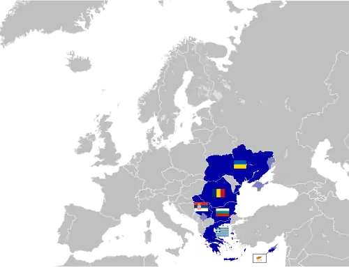 Mitgliedsstaaten der Balkan Battlegroup