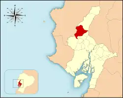 Der Kanton Colimes in der Provinz Guayas