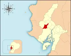 Der Kanton Lomas de Sargentillo in der Provinz Guayas