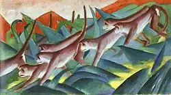 Franz Marc: Affenfries, 1911