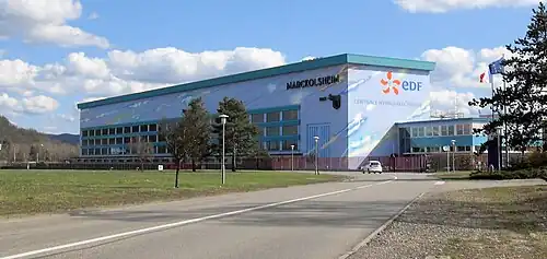 Wasserkraftwerk von Land (F)