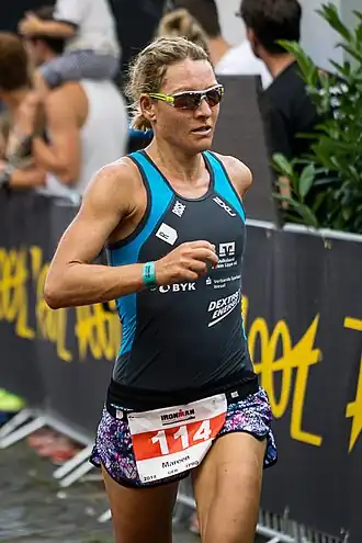 Mareen Hufe im Ironman Germany, 2014