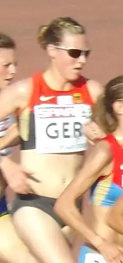 Maren Kock, spätere Maren Orth, erreichte nicht das Ziel – am kommenden Tag wurde sie Sechste über 1500 Meter