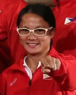 Marestella Torres Rang neun mit 6,31 m