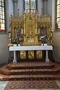 Hochaltar in der Pfarrkirche Maria Hilf in Bamberg