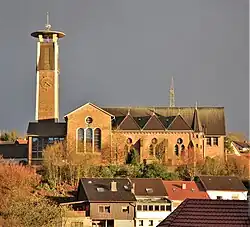 Wallfahrtskirche Mariä Himmelfahrt in der Abendsonne