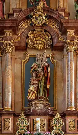 „Anna selbdritt“ Linker Seitenaltar