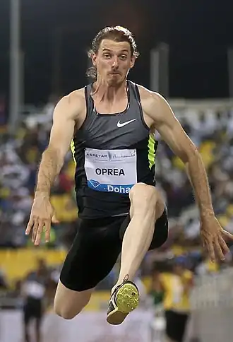 Marian Oprea beim Diamond League Meeting in Doha 2015