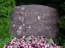 Marianne Strobel-Hold (1933–1994) Schauspielerin, Malerin, Grab auf dem Friedhof Witikon, Zürich