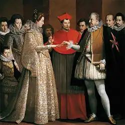 Jacopo da Empoli: Hochzeit Maria de’ Medicis mit Heinrich IV. von Frankreich