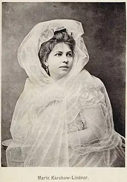 Marie Karchow-Lindner (* 1842)